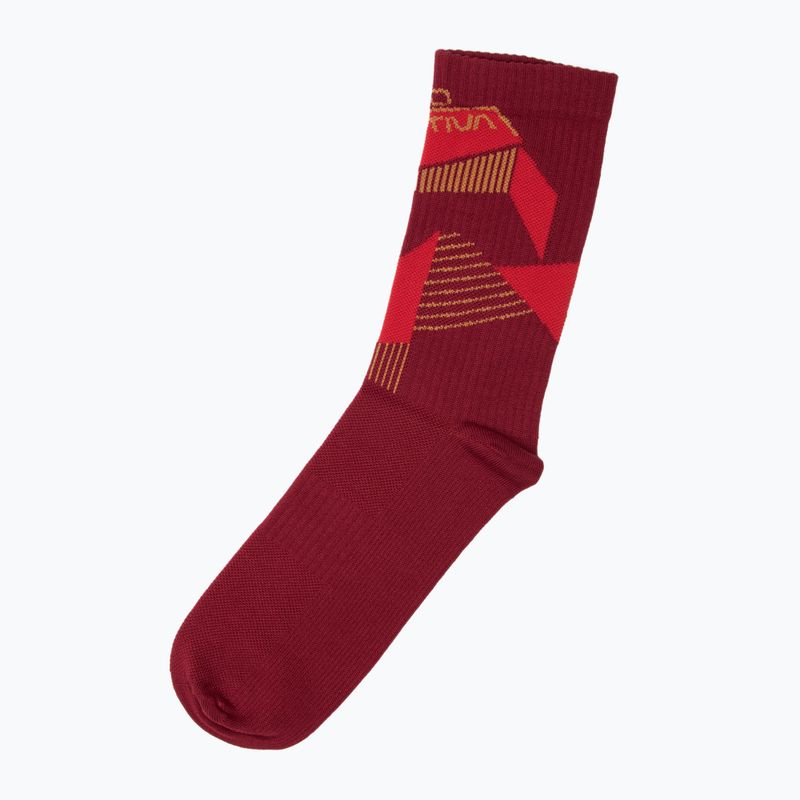 Socks La Sportiva Outdoor Fun redwood/mountain red 2