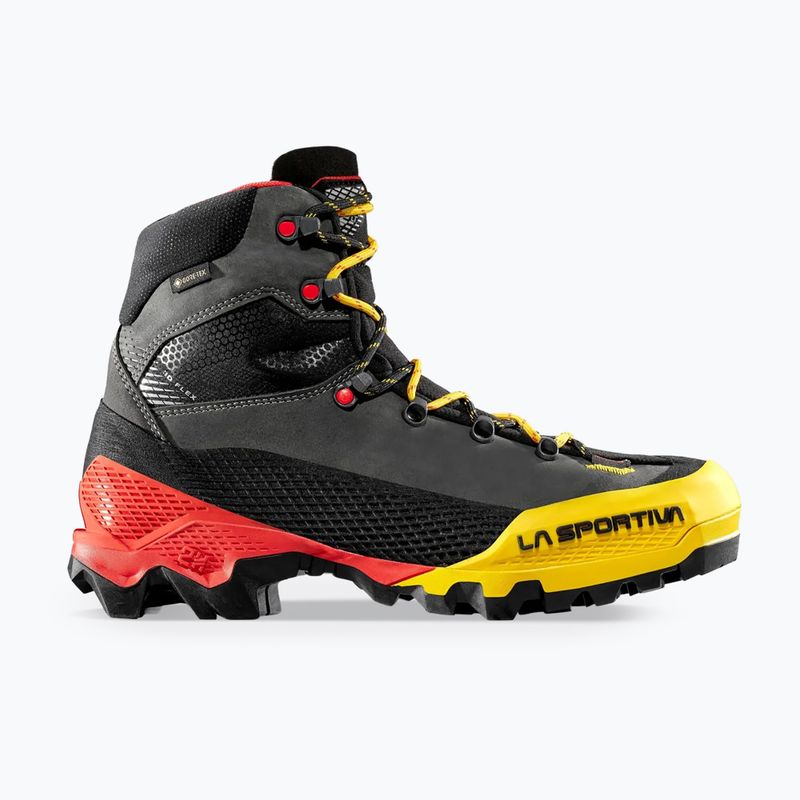 Men's mountaineering boots La Sportiva Aequilibrium LT GTX black/yellow 9