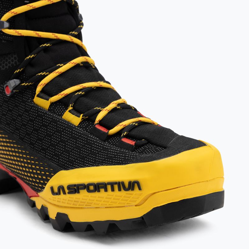 Men's mountaineering boots La Sportiva Aequilibrium ST GTX black/yellow 7