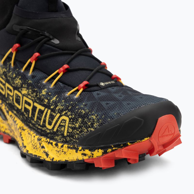 Men's running shoes La Sportiva Uragano GTX black/yellow 7