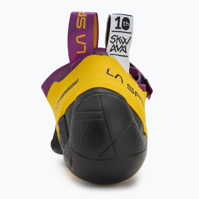 Men's climbing shoes La Sportiva Skwama purple/yellow 6