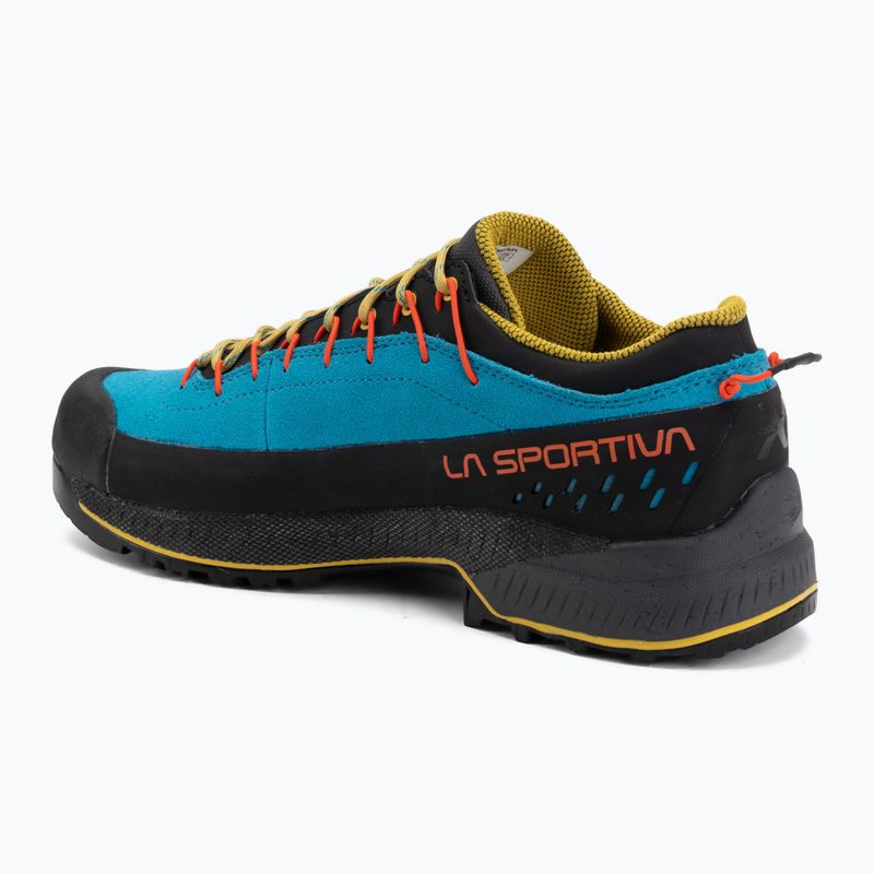 Men's approach shoes La Sportiva TX4 Evo GTX tropic blue/bamboo 3