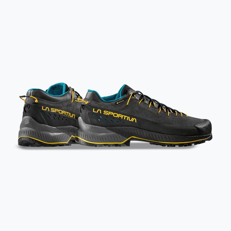 Men's approach shoes La Sportiva TX4 Evo GTX carbon/bamboo 3