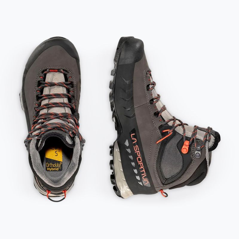 Women's approach shoes La Sportiva TX5 GTX carbon/paprika 14