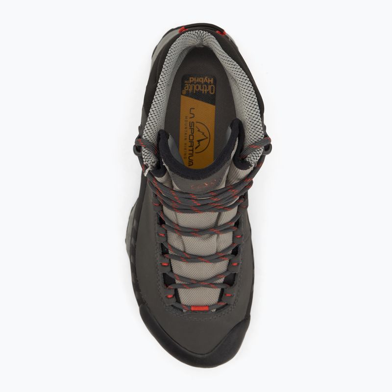 La Sportiva TX5 GTX carbon/paprika women's approach shoe 5