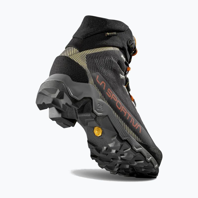 Men's trekking boots La Sportiva Aequalibrum Hike GTX carbon/papaya 6