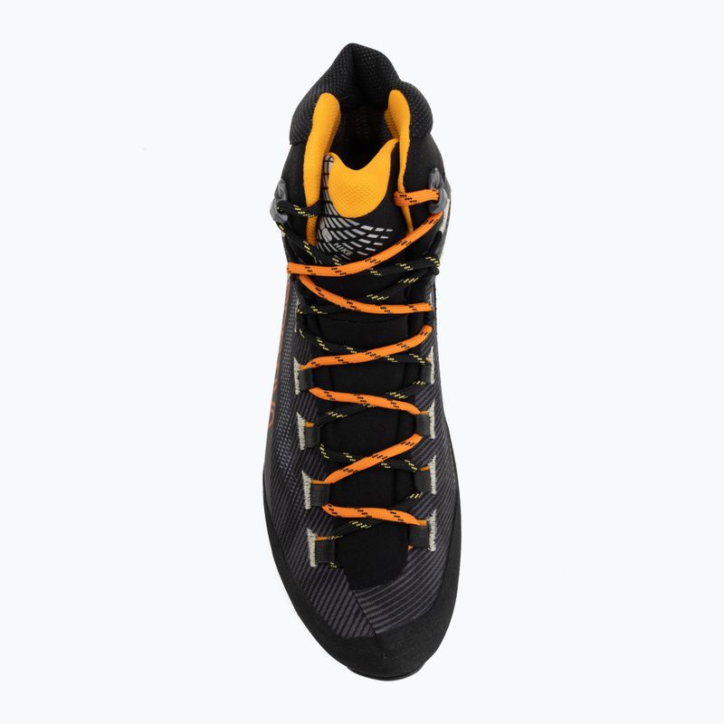 Men's trekking boots La Sportiva Aequalibrum Hike GTX carbon/papaya 5