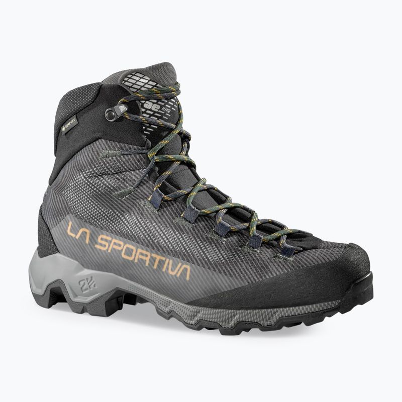 Men's trekking boots La Sportiva Aequilibrium Hike GTX carbon/jungle 8