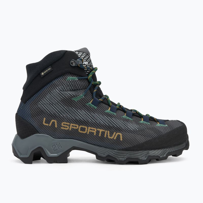 Men's trekking boots La Sportiva Aequilibrium Hike GTX carbon/jungle 2