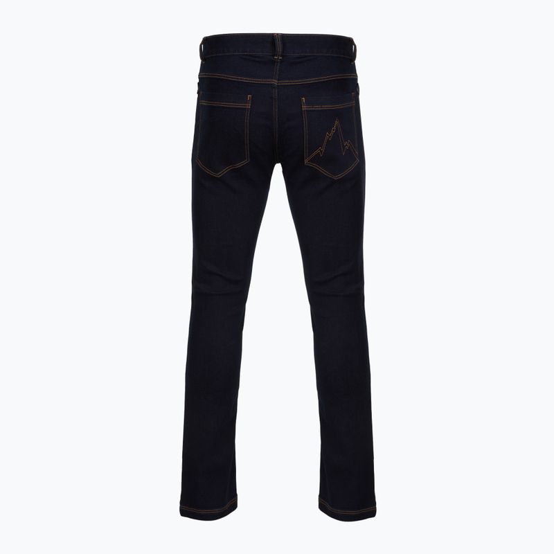 Men's climbing trousers La Sportiva Eldo Jeans 2.0 jeans/deep sea 2