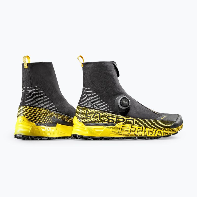 Men's running shoes La Sportiva Cyklon Cross GTX black/yellow 15