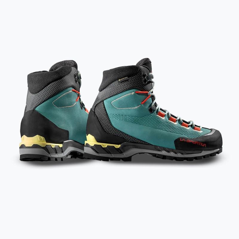 Women's mountaineering boots La Sportiva Trango Tech Leather GTX juniper/zest 3