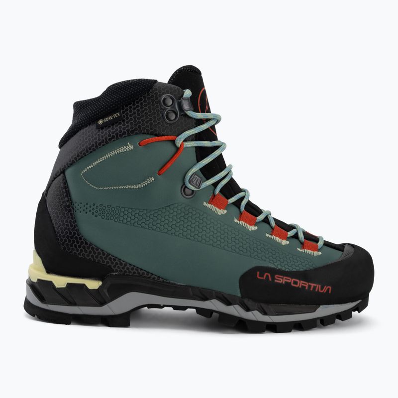 Women's mountaineering boots La Sportiva Trango Tech Leather GTX juniper/zest 2
