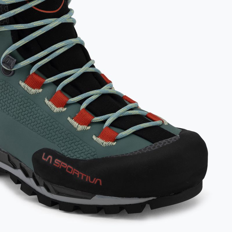 Women's mountaineering boots La Sportiva Trango Tech Leather GTX juniper/zest 7