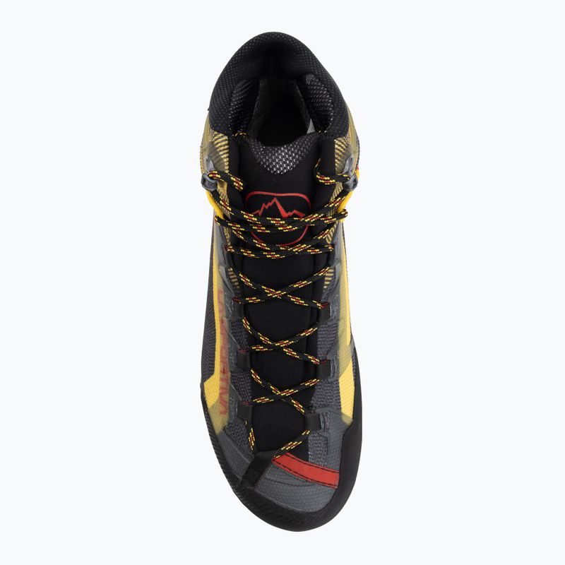 Men's trekking boots La Sportiva Trango Tech GTX black/yellow 5