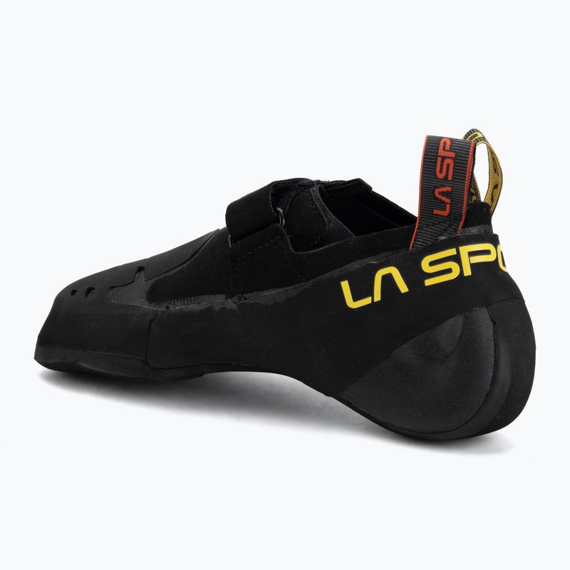 Men's climbing shoes La Sportiva Skwama Lite black/yellow 3