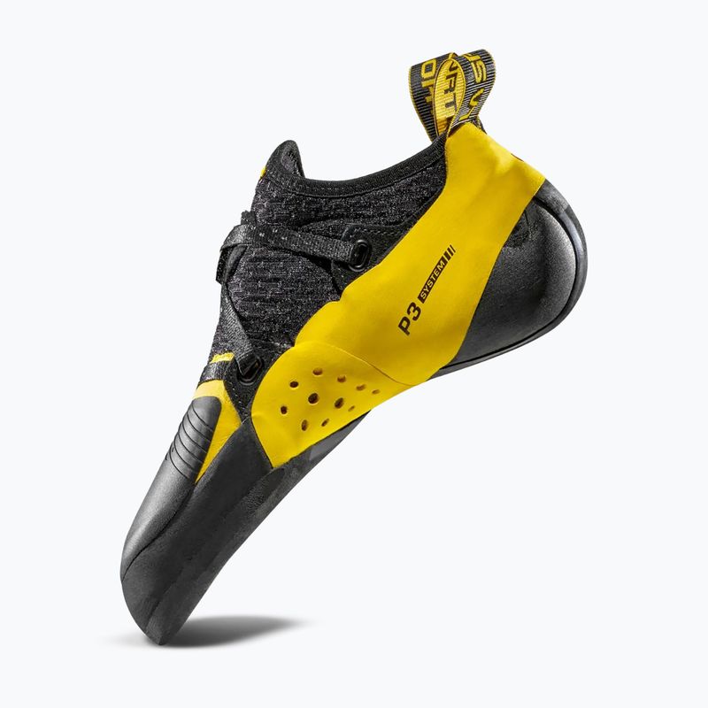 Children's climbing shoes La Sportiva Solution Comp yellow/black 2
