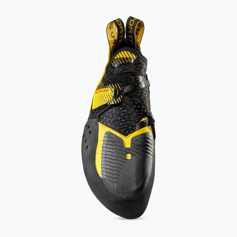 Children's climbing shoes La Sportiva Solution Comp yellow/black 5