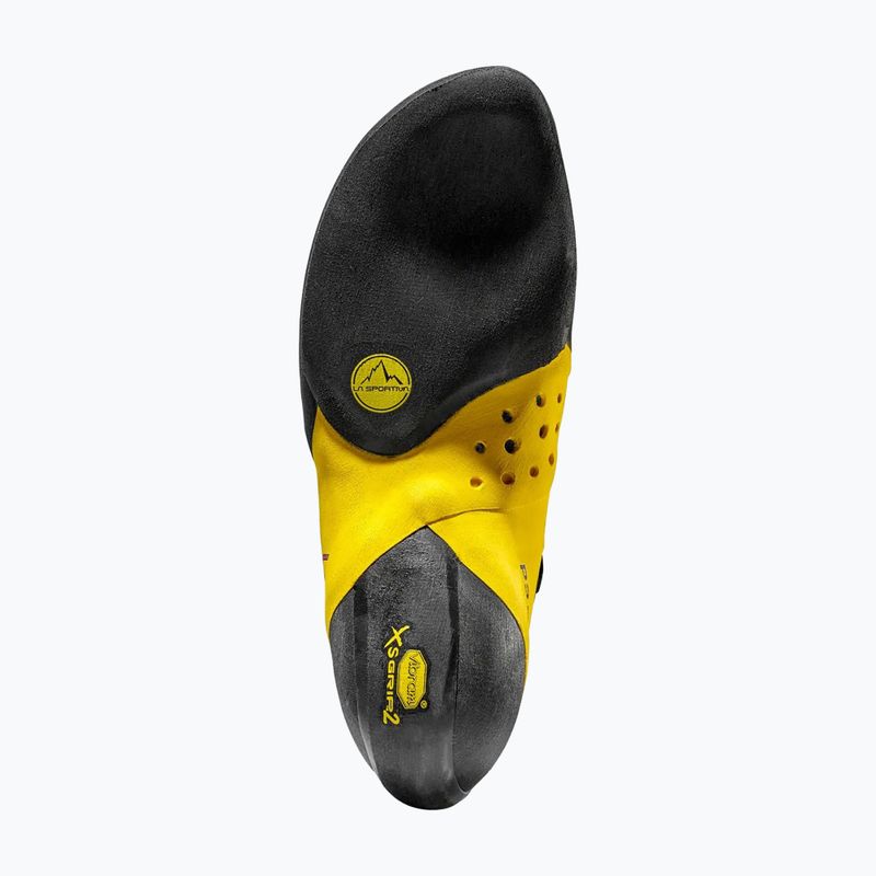 Children's climbing shoes La Sportiva Solution Comp yellow/black 6