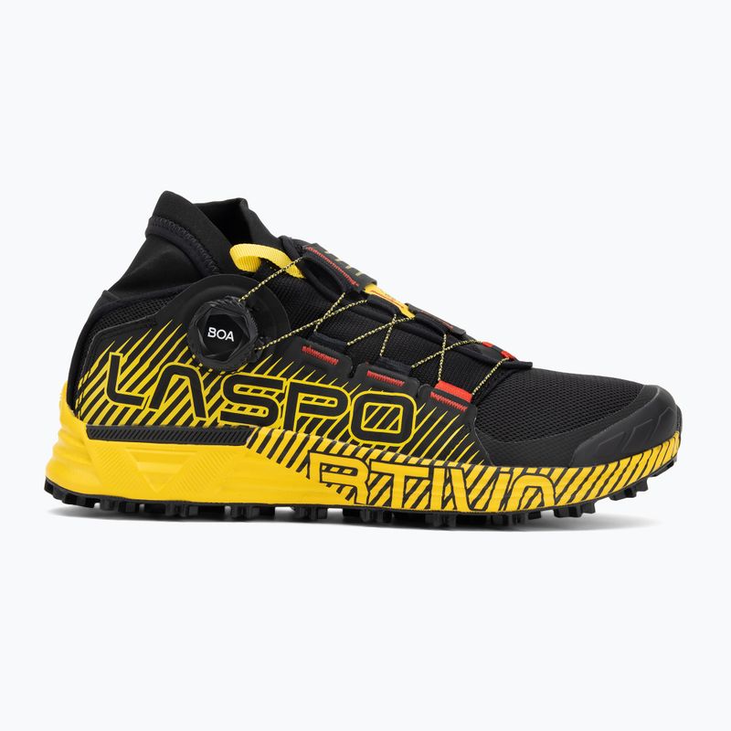 Men's running shoes La Sportiva Cyklon black/yellow 2