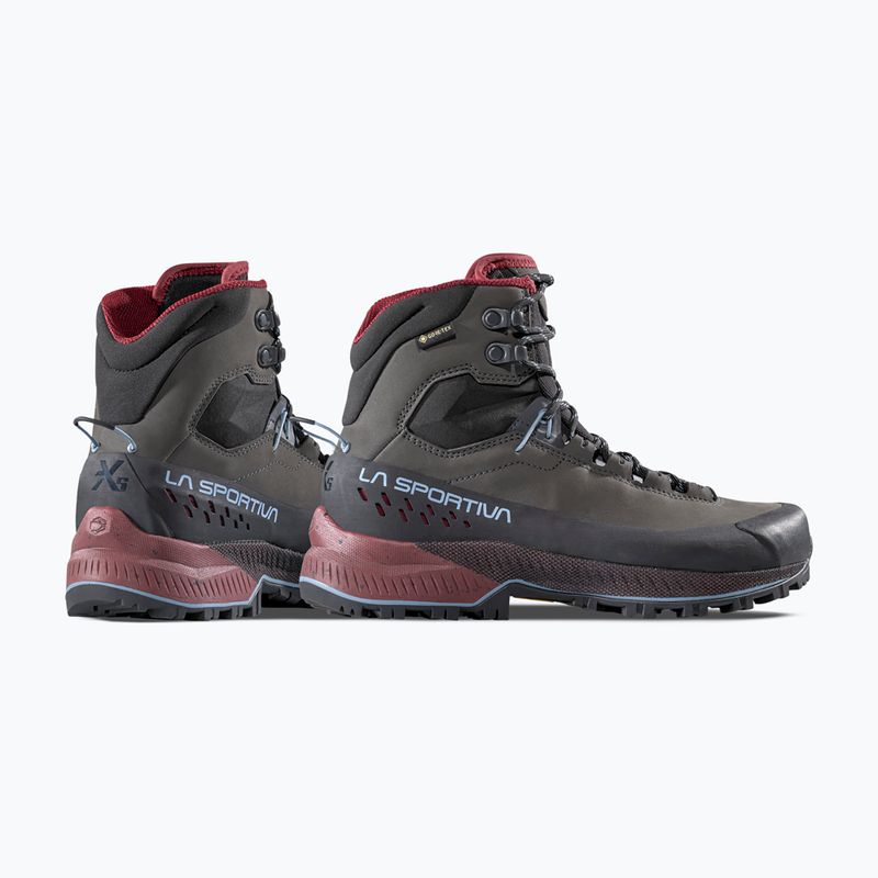 Women's trekking boots La Sportiva TX5 Evo Mid GTX carbon/redwood 4