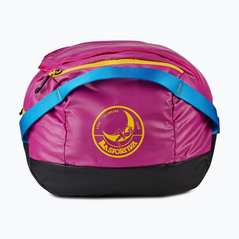 Travel bag La Sportiva Nomad Duffel 40 l fucsia/giallo 3