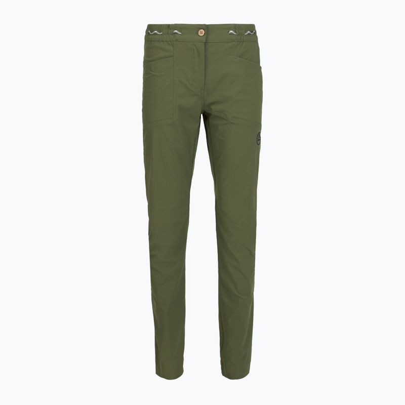 Women's climbing trousers La Sportiva Mantra cypress/night sky