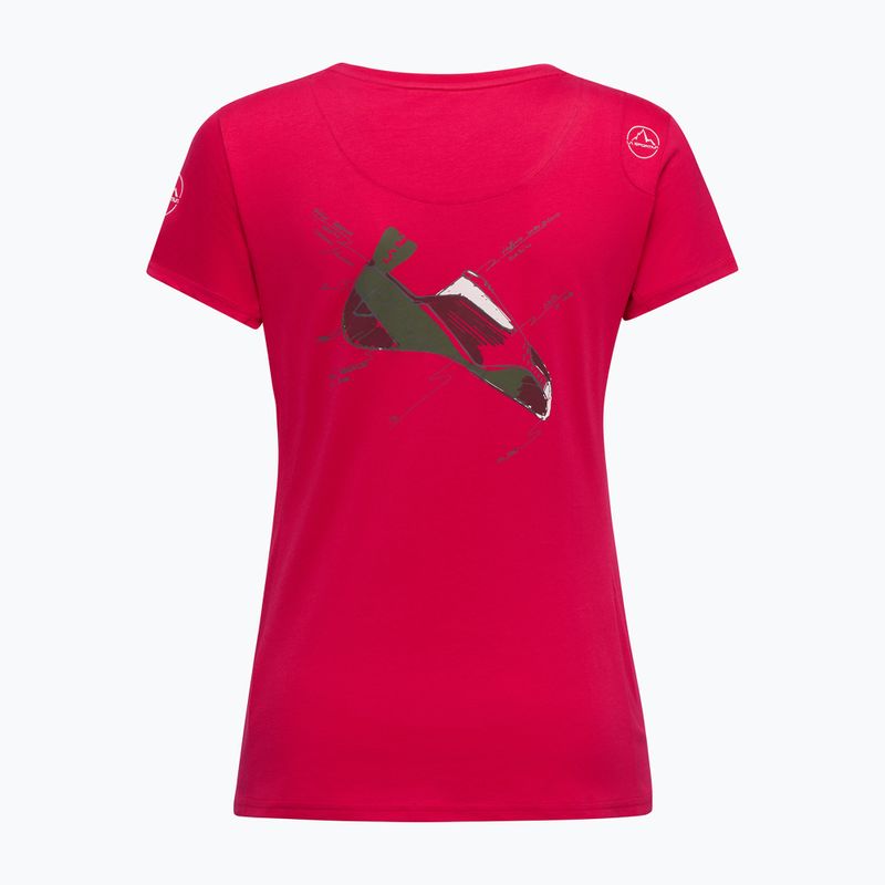 Women's T-shirt La Sportiva Mantra azalea/chalk 2