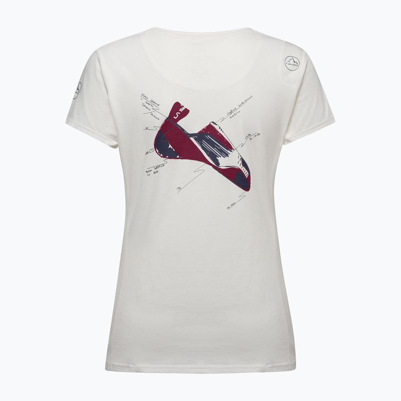 Women's T-shirt La Sportiva Mantra chalk/night sky 2