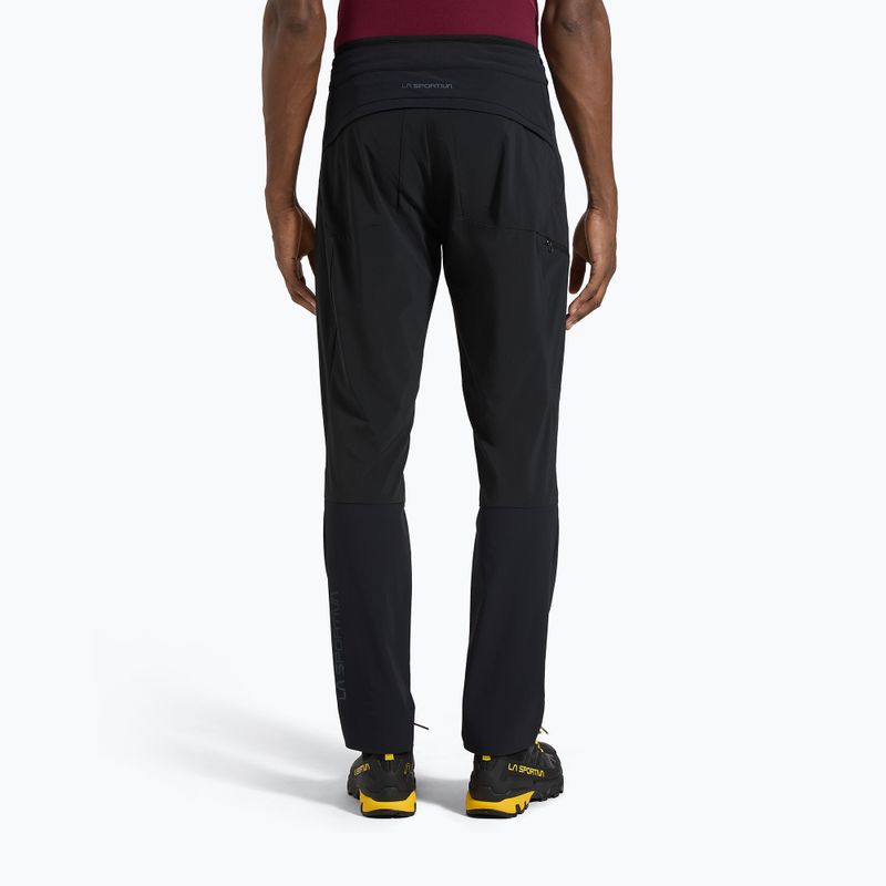 Men's trekking trousers La Sportiva Monument black/onyx 2