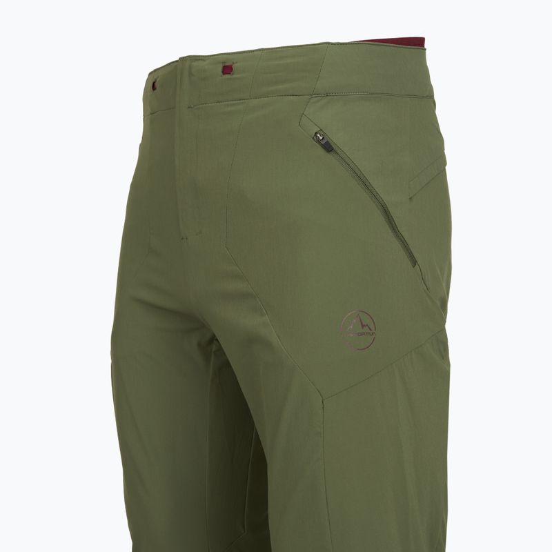 Men's trekking trousers La Sportiva Monument cypress/redwood 3