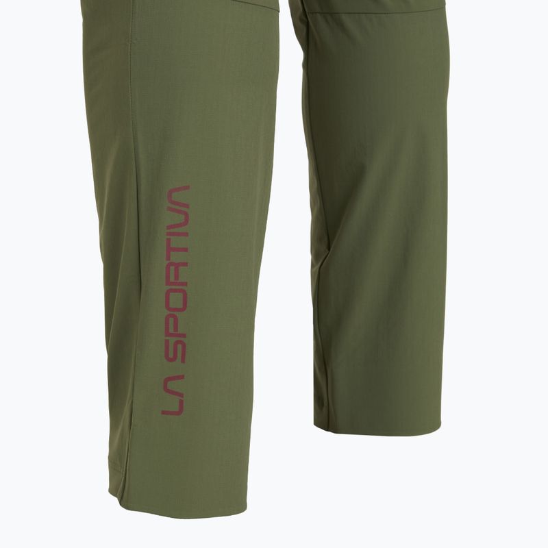Men's trekking trousers La Sportiva Monument cypress/redwood 5