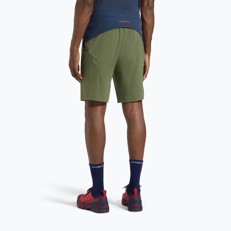 Men's trekking shorts La Sportiva Monument cypress/night sky 2