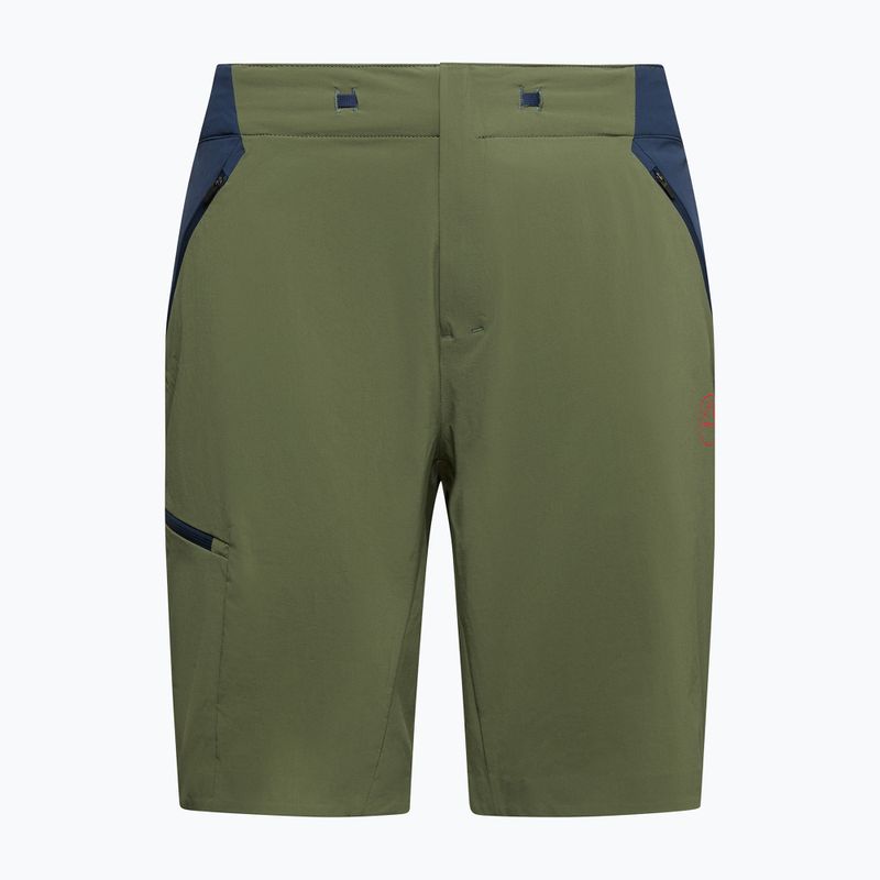 Men's trekking shorts La Sportiva Monument cypress/night sky 3
