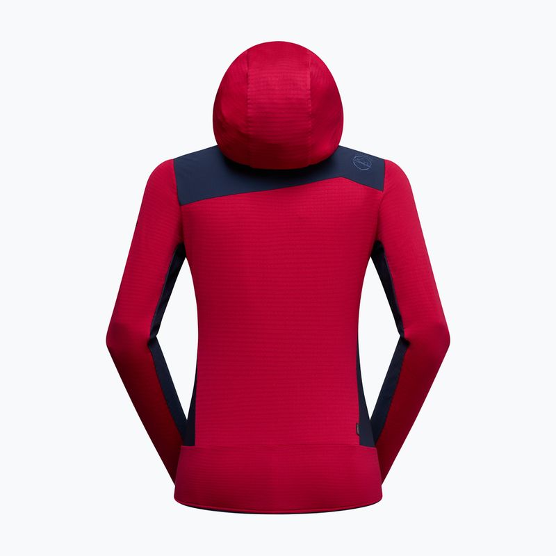 Women's fleece sweatshirt La Sportiva Aequilibrium Thermal Hoody azalea/night sky 2