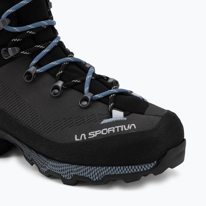Women's mountaineering boots La Sportiva Aequalibrum Trek GTX carbon/limestone 7
