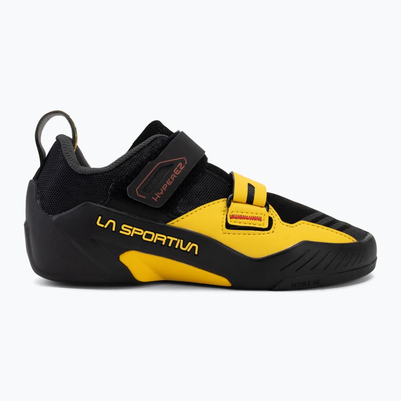Climbing shoes La Sportiva HyperEZ black/yellow 2