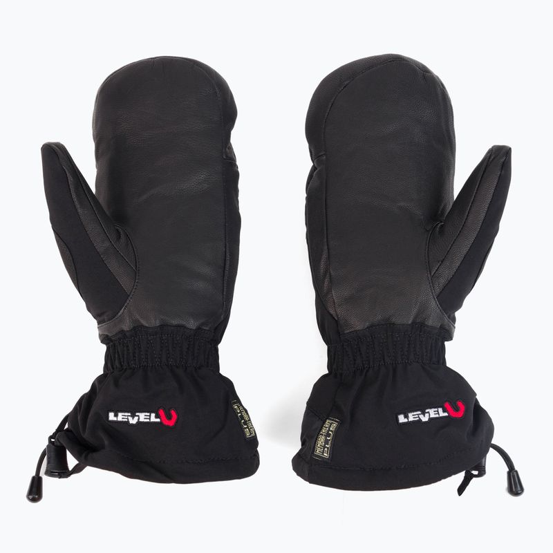 Men's snowboarding gloves Level Yeti Mitt black 2085 2