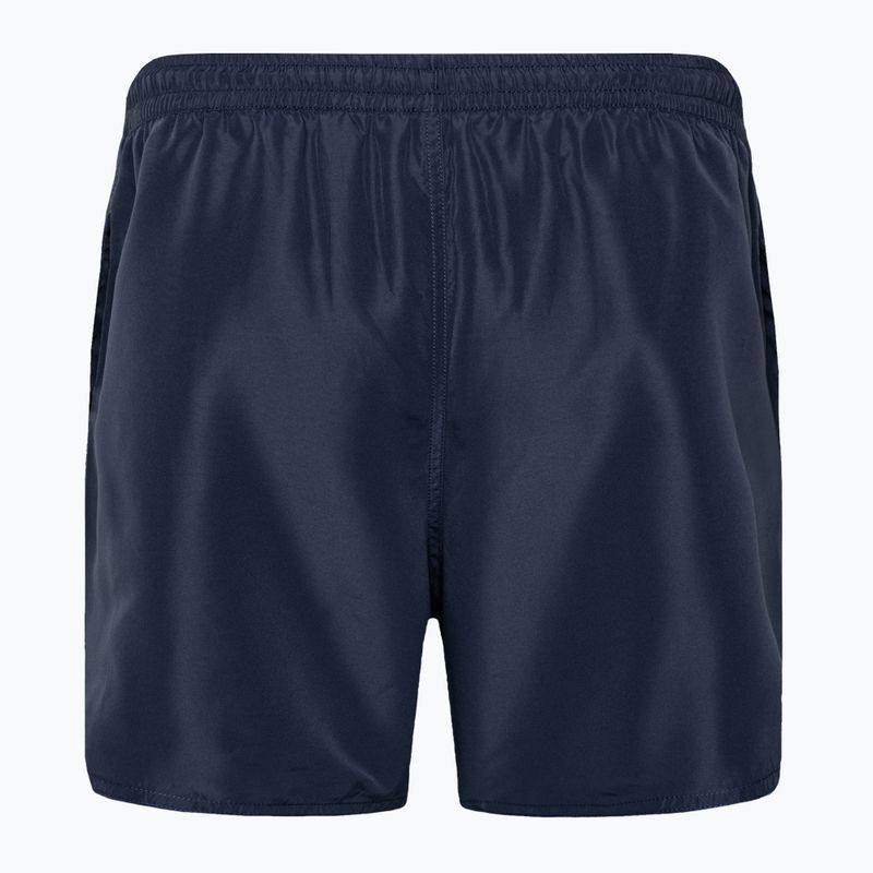 Men's EA7 Emporio Armani Water Reactive Monogram Boxer shorts blu navy 2