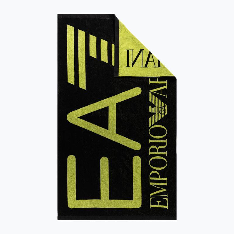 EA7 Emporio Armani Water Sports Visibility Towel nero/acid lime