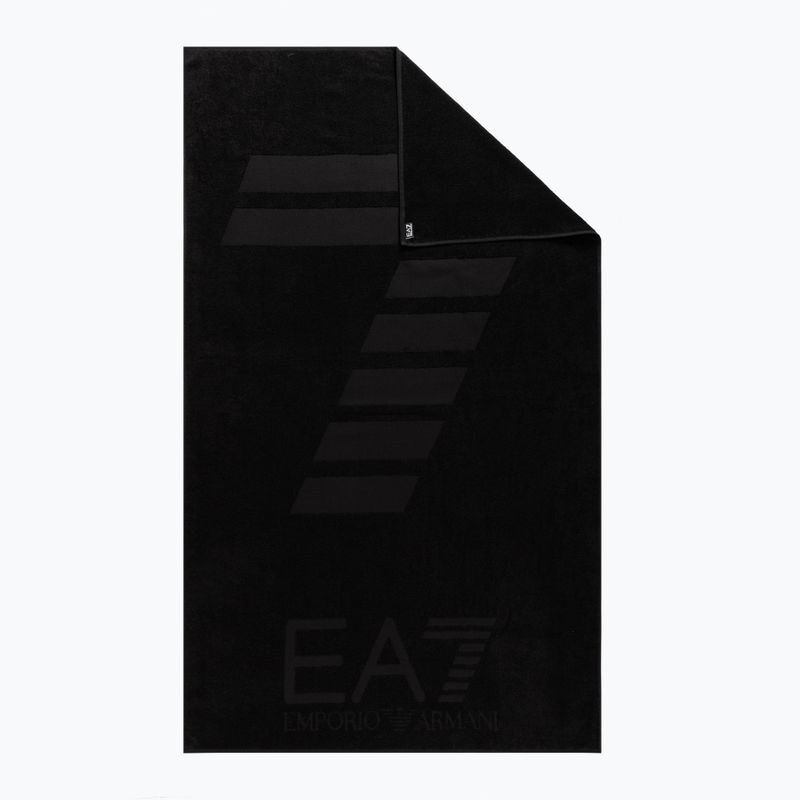 EA7 Emporio Armani Water Sports Big 7 nero towel