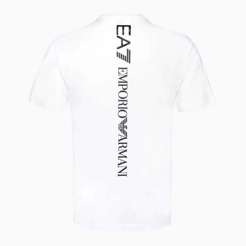 Men's EA7 Emporio Armani Train Series Extended Logo T-shirt white 2