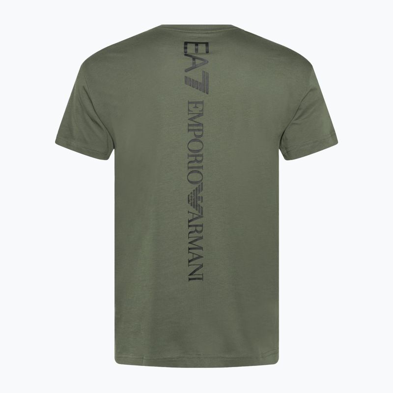 Men's EA7 Emporio Armani Train Series Extended Logo beetle T-shirt 2