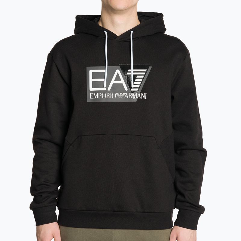 Men's EA7 Emporio Armani Train Visibility Hoodie black