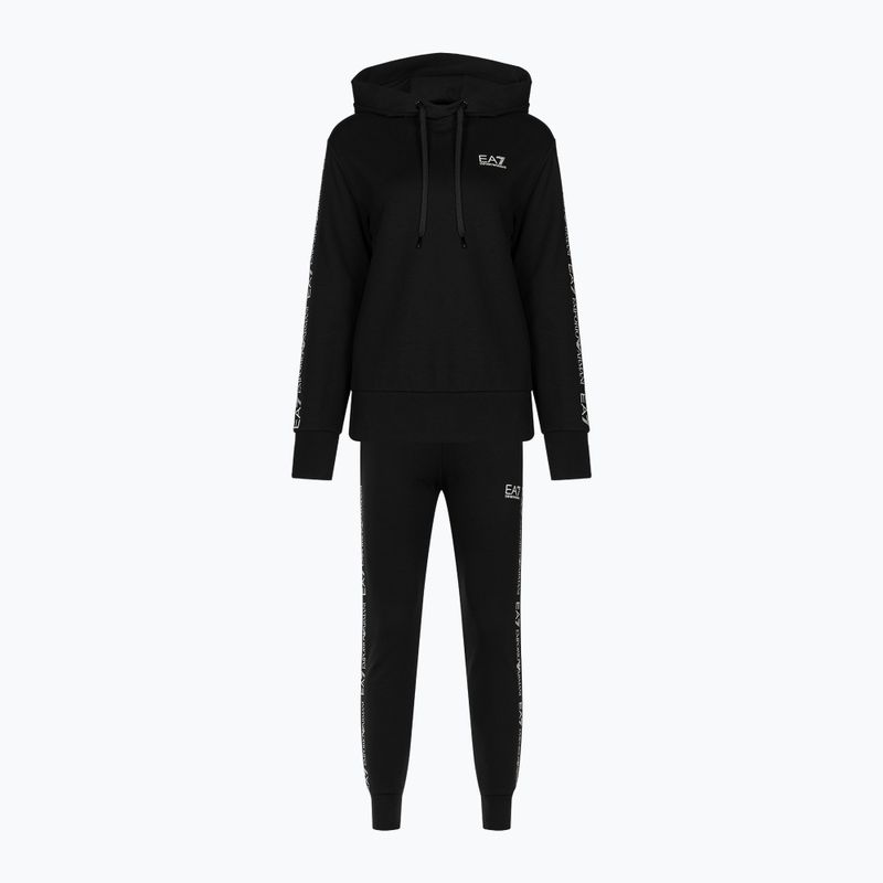 Women's EA7 Emporio Armani Train Tracksuit Extended Logo black/logo white