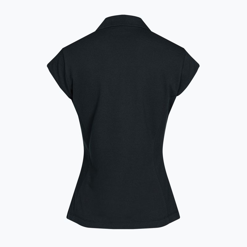 Women's polo shirt EA7 Emporio Armani Train Costa Smeralda navy blue 2