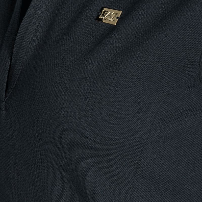 Women's polo shirt EA7 Emporio Armani Train Costa Smeralda navy blue 3