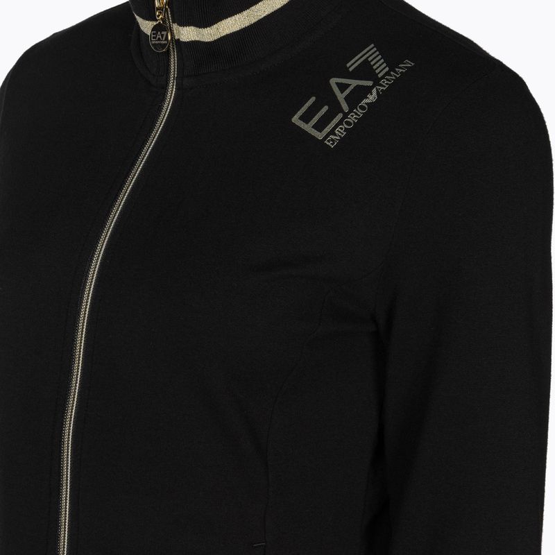EA7 Emporio Armani women's tracksuit Train Core FZ black 4