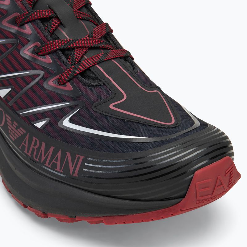 EA7 Emporio Armani Crusher Distance Trail black/ syrah shoes 7
