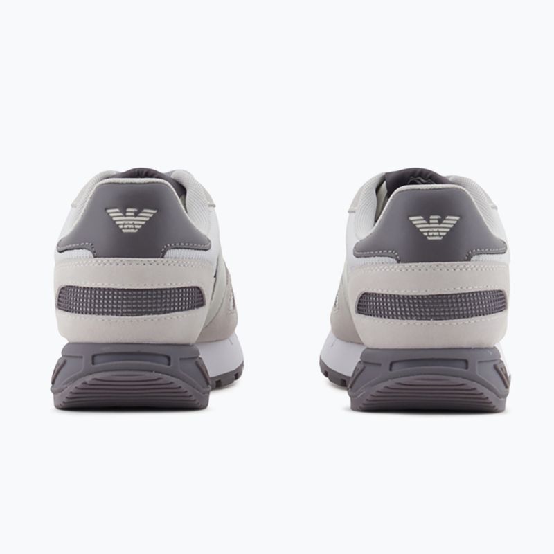 EA7 Emporio Armani Black & White Legacy antarticic/ volcanic glass shoes 10